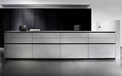 Küchenoberfläche aus Granit: Cashmere White