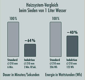 Vorteile Standardkochfeld ./. Induktionskochfeld